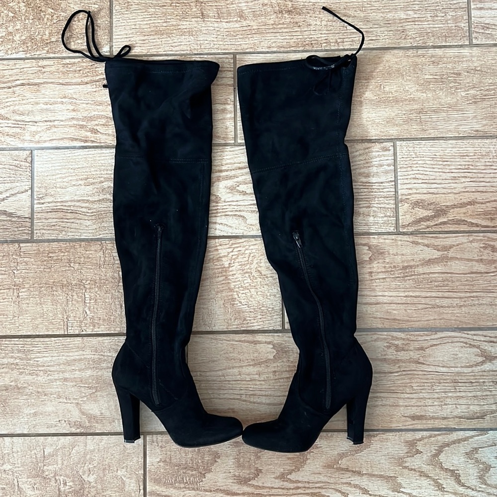 Knee high boots